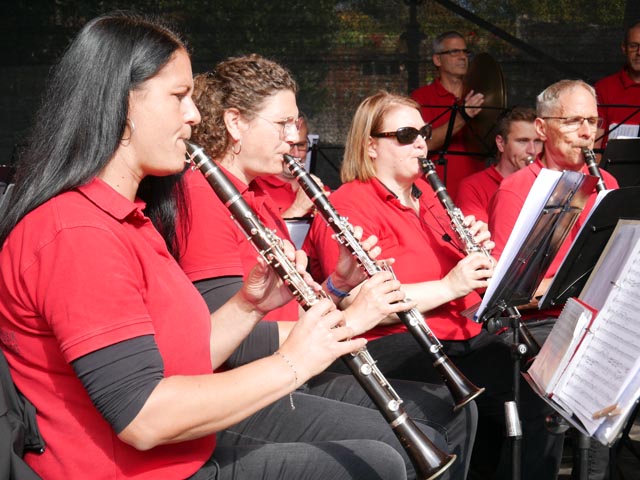 Die Stadtmusik Laufenburg unter Leitung Reto Borers umrahmte den Festakt.